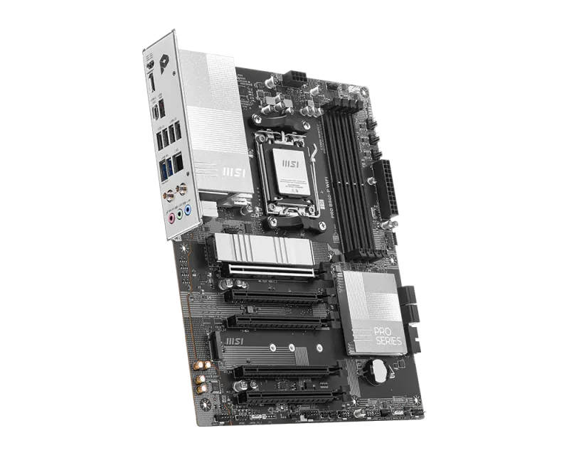 MSI PRO B840 WiFi AM5 ATX Motherboard - 1