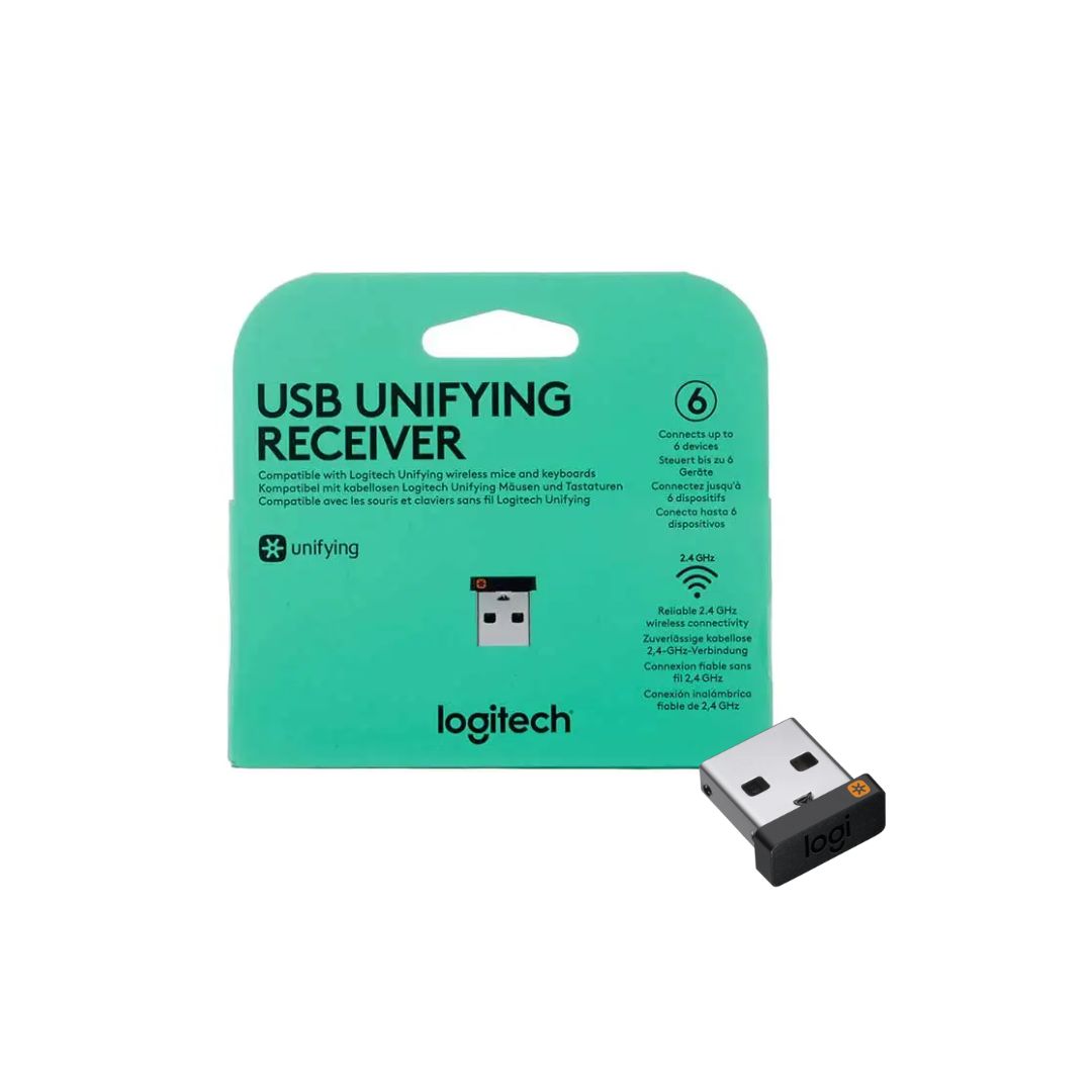Logitech Unifying USB Adapter USB-A Black - 1