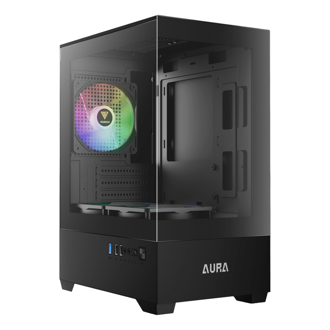 Gamdias AURA GC9M Micro-ATX Case ARGB - 1