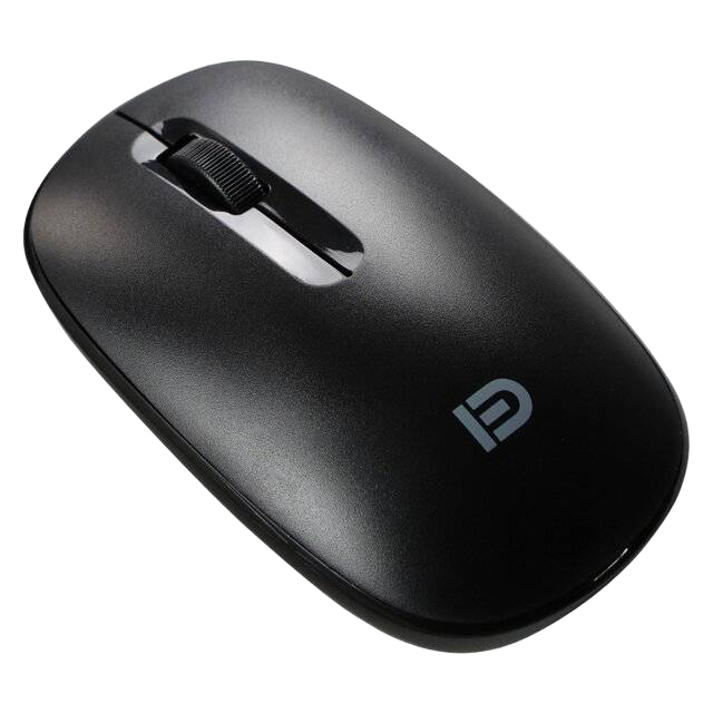 FUDE E311 Wireless Mouse 1600 DPI Black - 1