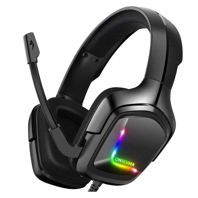 Onikuma K20 Wired RGB Gaming Headset 3.5mm - 1