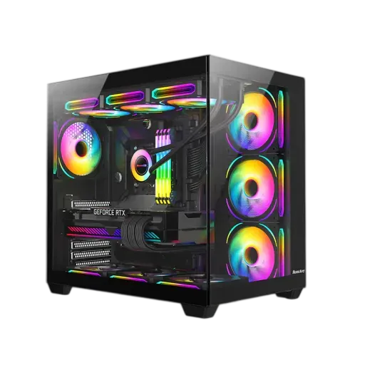 Huntkey Tornado S980 Mid-Tower Case ARGB - 1