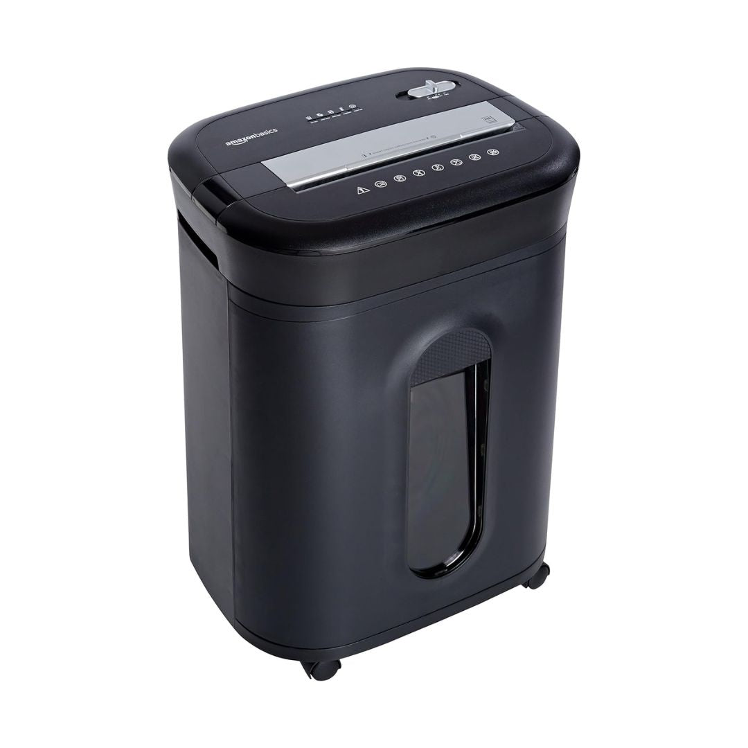 اكسسوار AmazonBasics 15-Sheet Cross-Cut Paper Shredder Black - 1