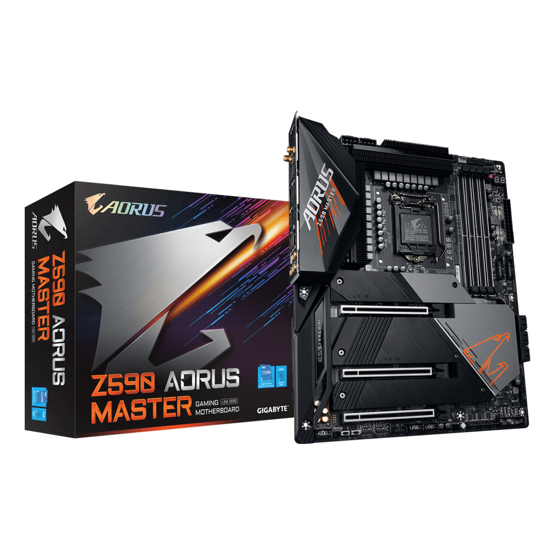 لوحة أم AORUS Z590 Master Z590 LGA1200 ATX DDR4 - 1