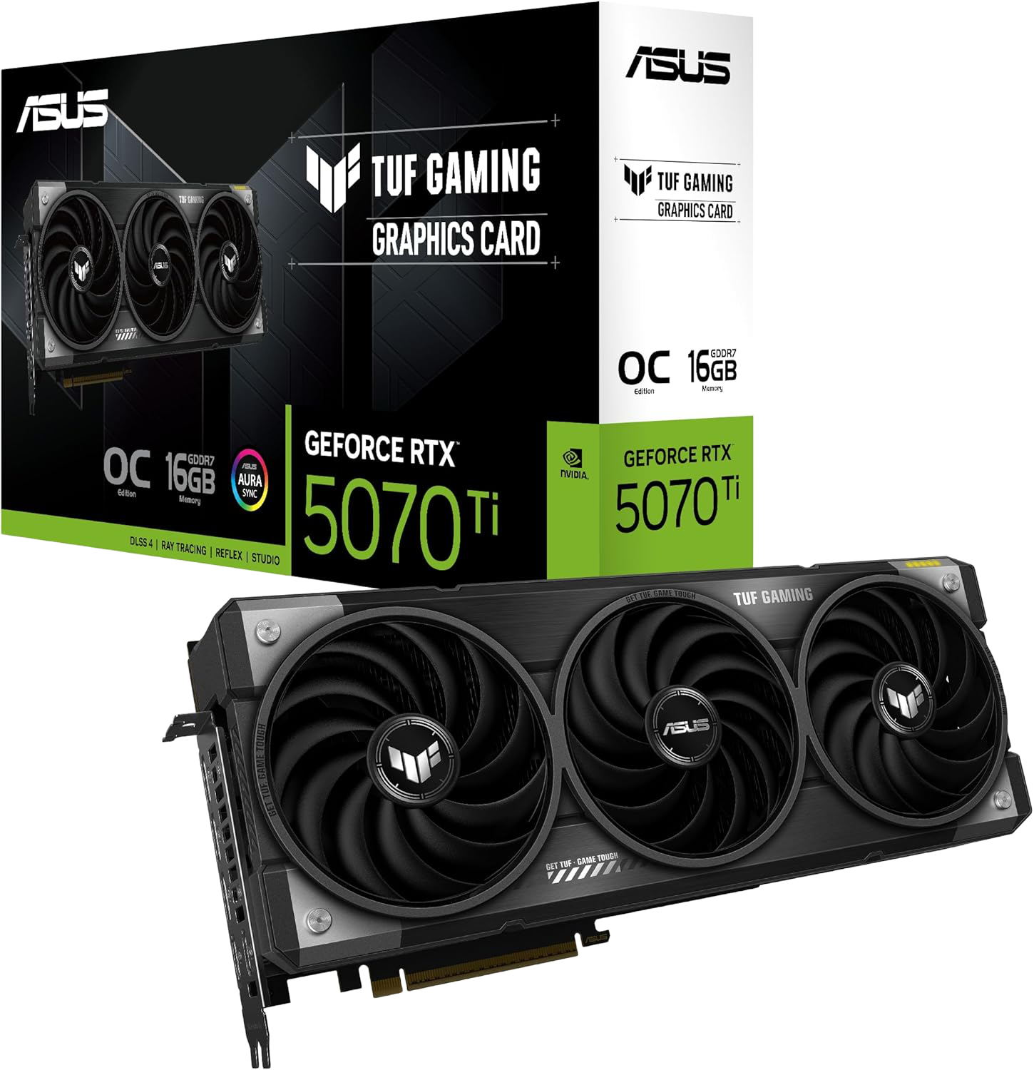 ASUS TUF Gaming GeForce RTX 5070 Ti 16GB GDDR7 OC Edition - 1