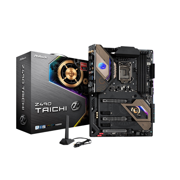 ASRock Taichi Z490 LGA1200 ATX Motherboard WiFi - 1