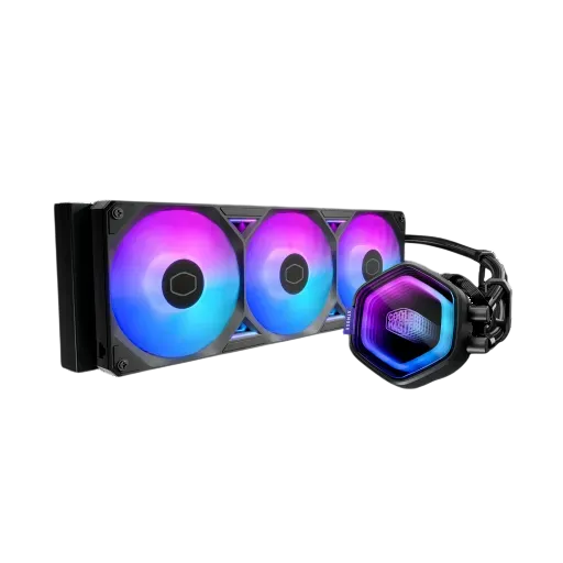 مبرد Cooler Master 360mm AIO سائل أسود - 1