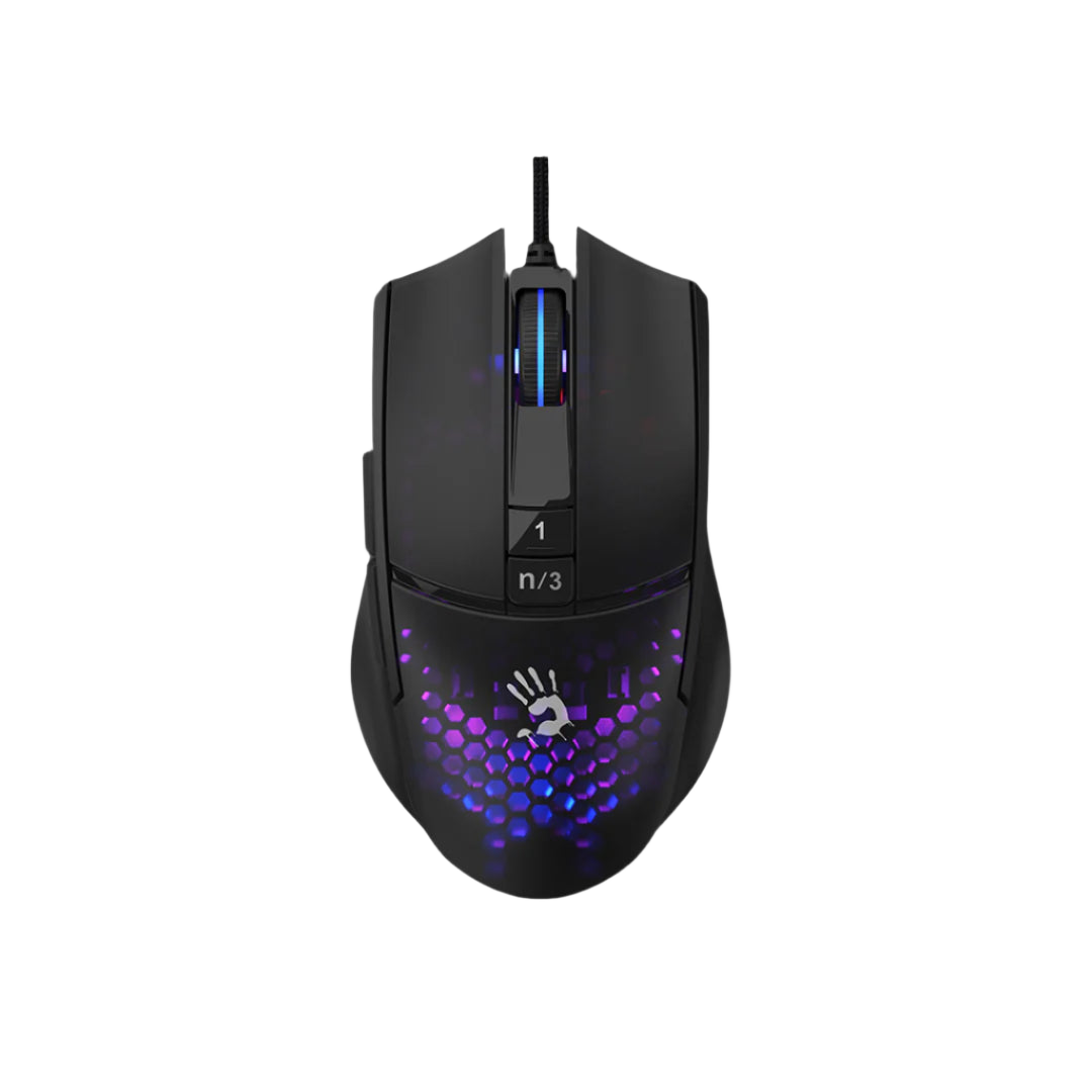 Bloody L65 Max Gaming Mouse Wired Honeycomb Lightweight - 1