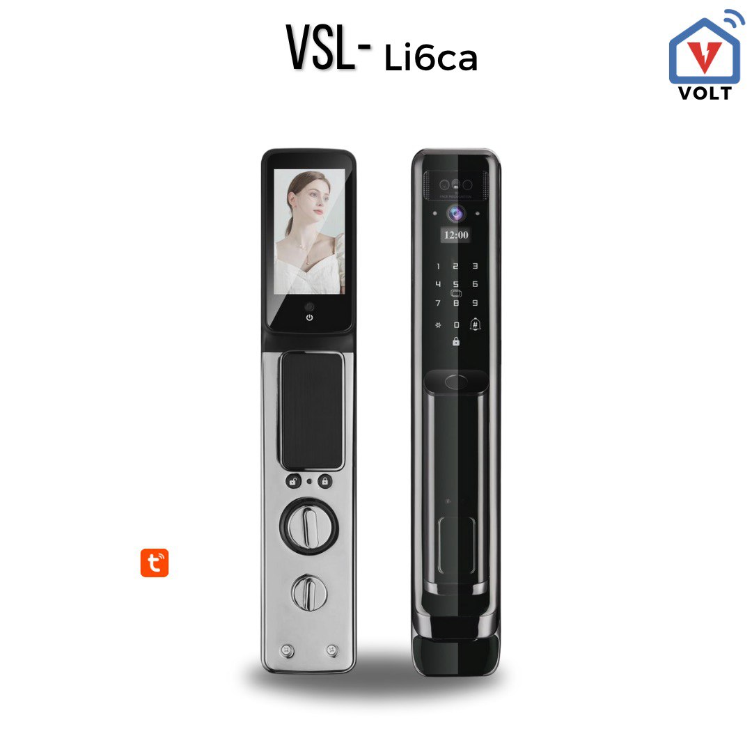 VSL LUX 65C Smart Camera Lock with Fingerprint & Tuya App - 1