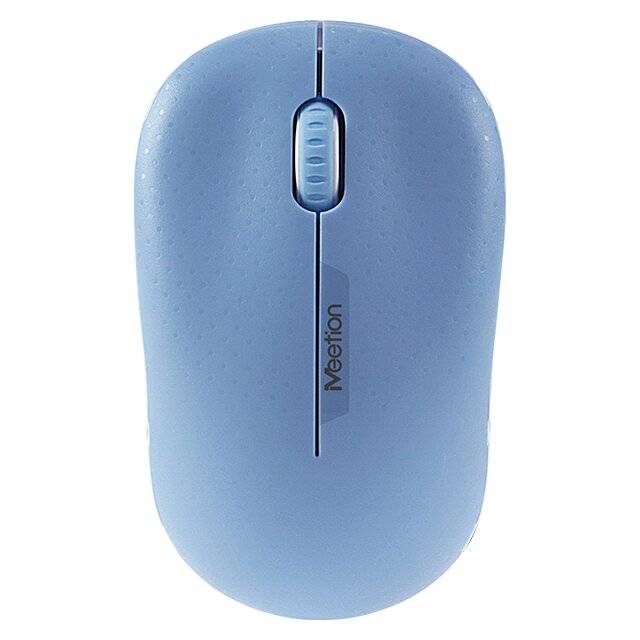 Meetion R545 1600 DPI Wireless Office Mouse Blue - 1
