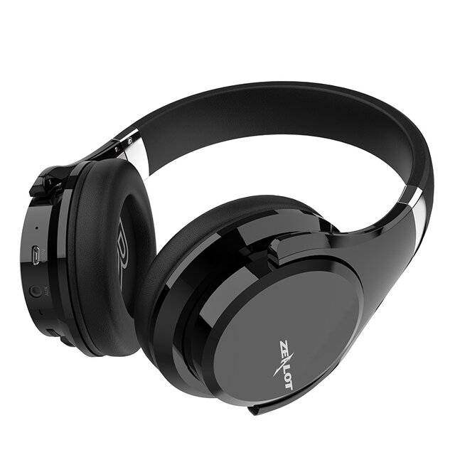 Zealot B21 Over-Ear Headset Dual-Mode Wireless Bluetooth Microphone Black - 1