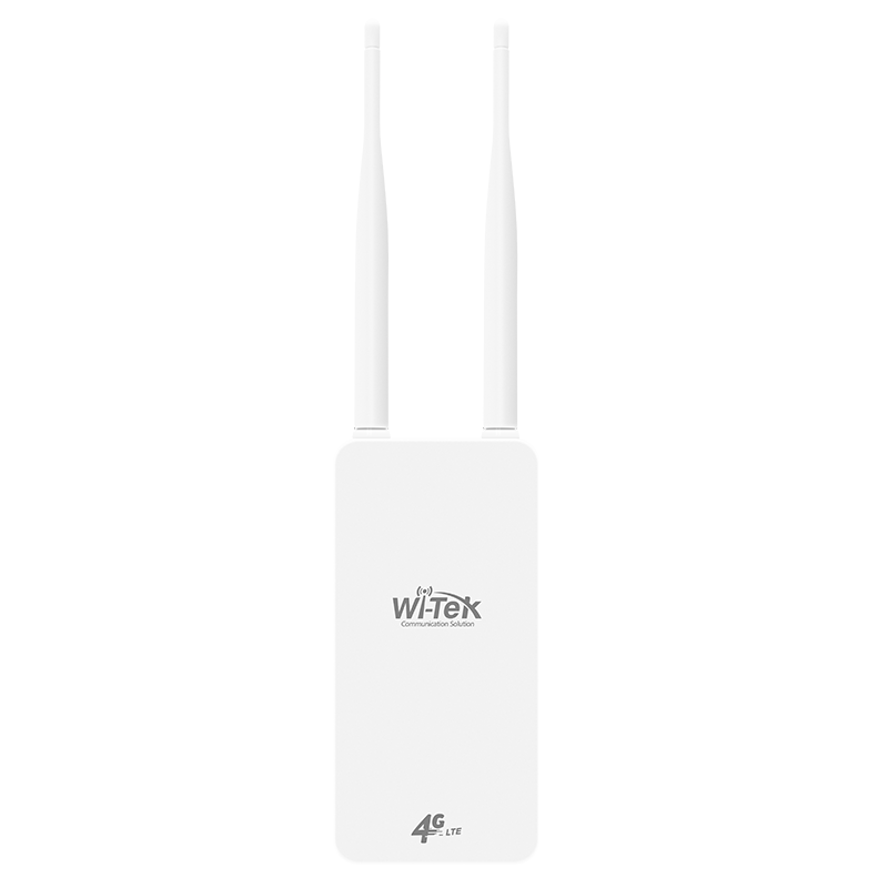 Wi-Tek WI-LTE115-O(V2) 4G Cat4 Outdoor Router with Ethernet & 12V DC Output - 1