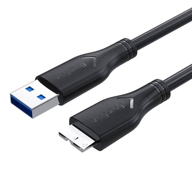 كيبل VegGieg V-U318 USB-A إلى Micro-B 0.5m - 1