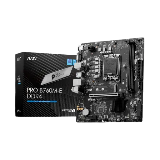MSI B760M-E Pro Micro-ATX LGA1700 DDR4 Motherboard - 1