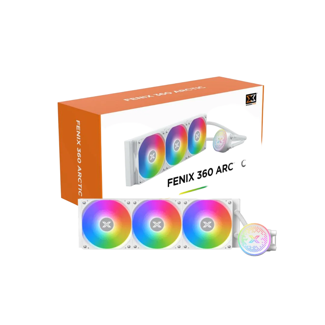 Xigmatek Fenix 360 Arctic AIO Liquid Cooler 360mm White - 1