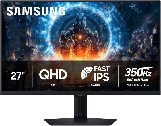 Samsung Odyssey G6 27" QHD 350Hz IPS Gaming Monitor - 1