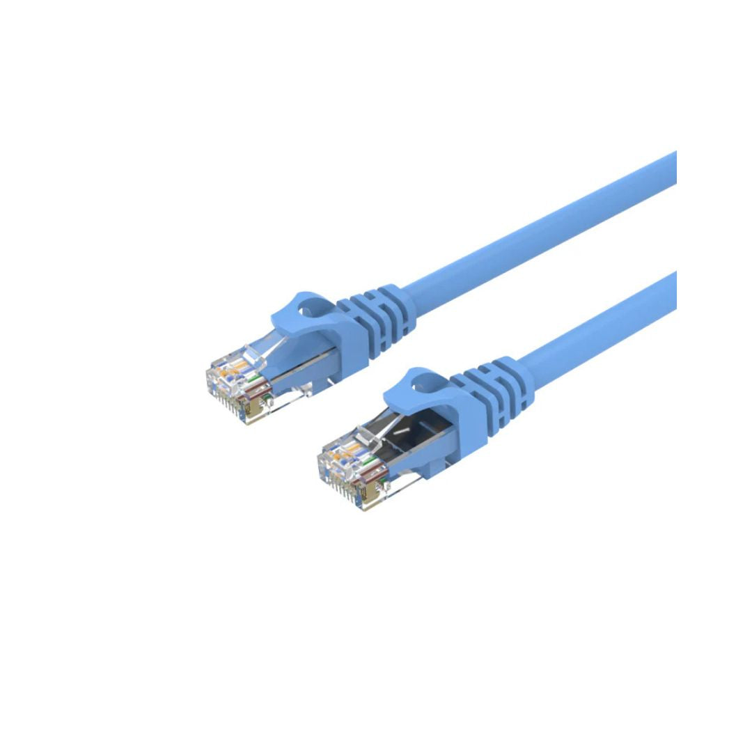 Unitek Ethernet Cable Cat 6 UTP RJ45-to-RJ45 15m Blue - 1