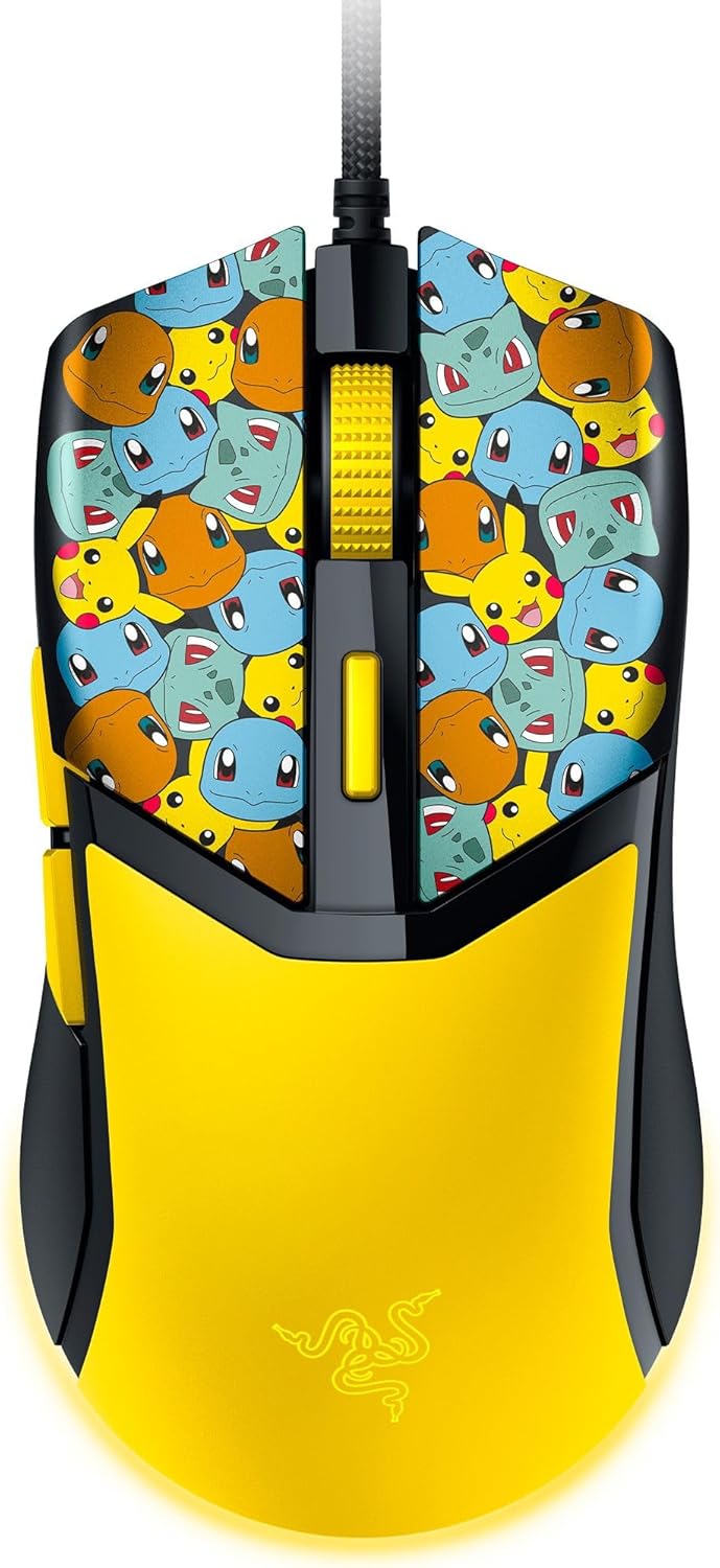ماوس Razer Cobra 8500 DPI سلكي RGB Pokemon Edition أسود - 1