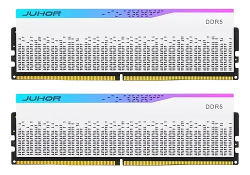 DDR5 32GB (2x16GB) 6000MHz White RGB Desktop Memory - 1