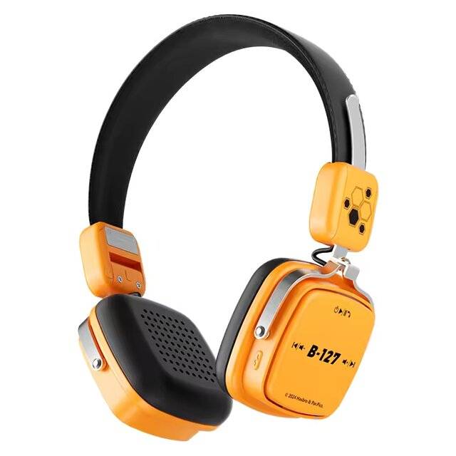 Transformers TF-G09 Wireless Bluetooth Headset Dual-Mode Microphone Yellow - 1