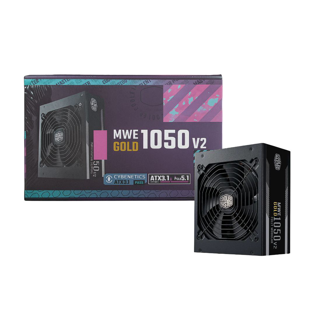 Cooler Master MWE Gold 1050W 80+ Gold Fully Modular PSU - 1