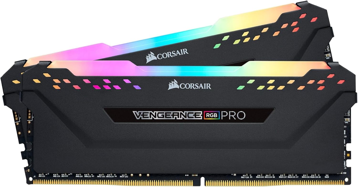 Corsair Vengeance RGB Pro SL 32GB (2x16GB) DDR4 3200MHz C16 Black - 1