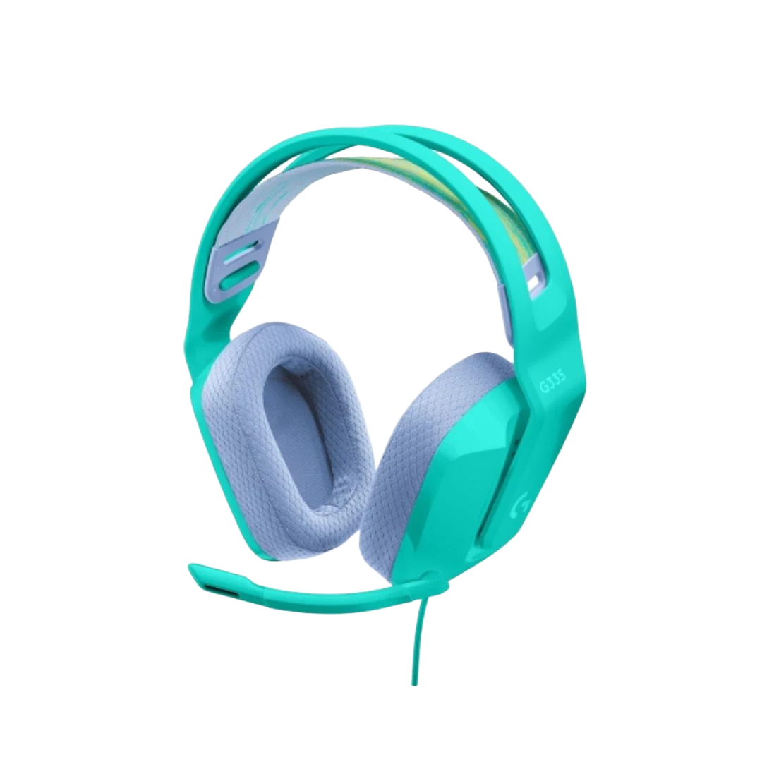 Logitech G335 Wired Gaming Headset 3.5mm Stereo Mint - 1