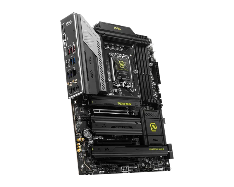 MSI MAG Tomahawk Z890 ATX Motherboard LGA1851 WiFi Black - 1