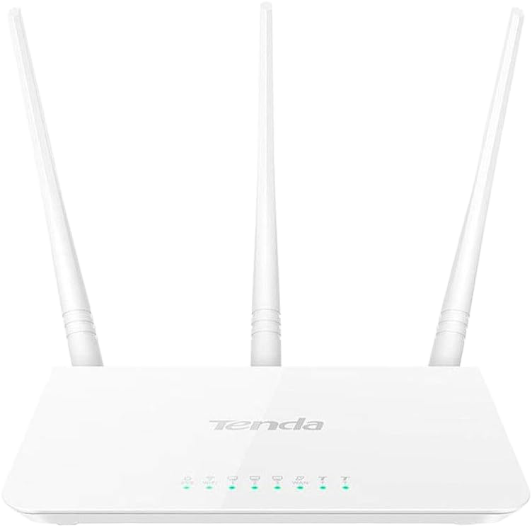 راوتر Tenda N300 Wireless Router N301 بسرعة 300Mbps بتردد 2.4GHz - 1