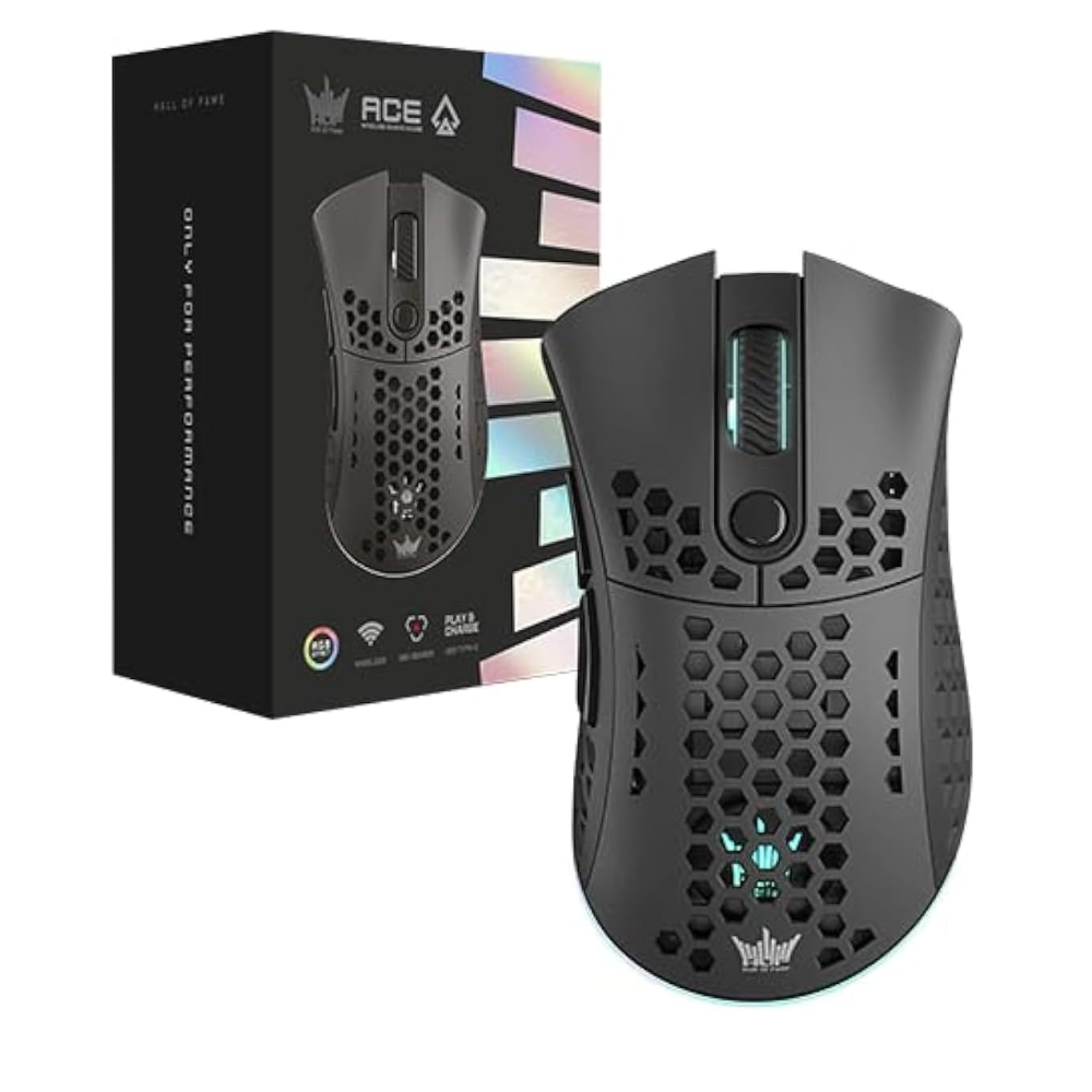 GALAX HOF Ace M2 38000 DPI Wireless Gaming Mouse Black - 1