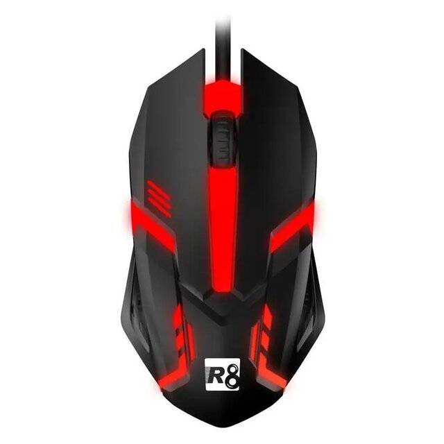 ماوس R8 Optical 1000 DPI USB أسود - 1