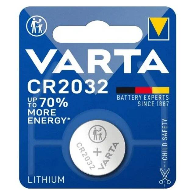 بطارية Varta CR2032 ليثيوم كوين 1W - 1