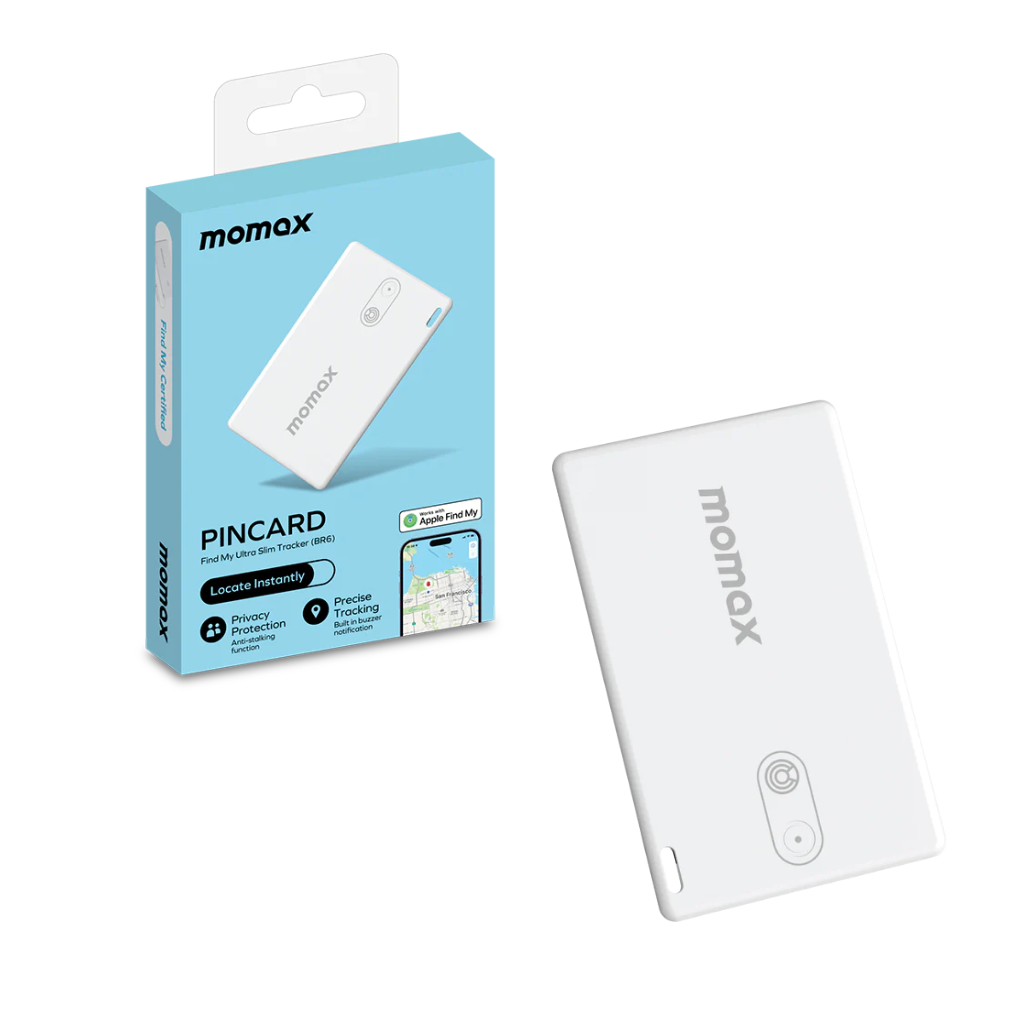 اكسسوار ذكي Momax PinCard BR6W بلوتوث أبيض - 1