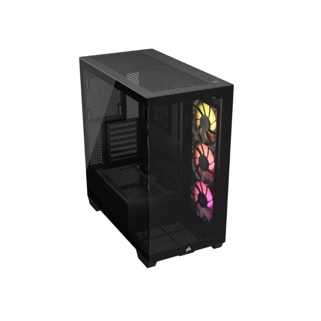 Corsair 3500X Mid-Tower ATX Case Black ARGB Tempered Glass - 1