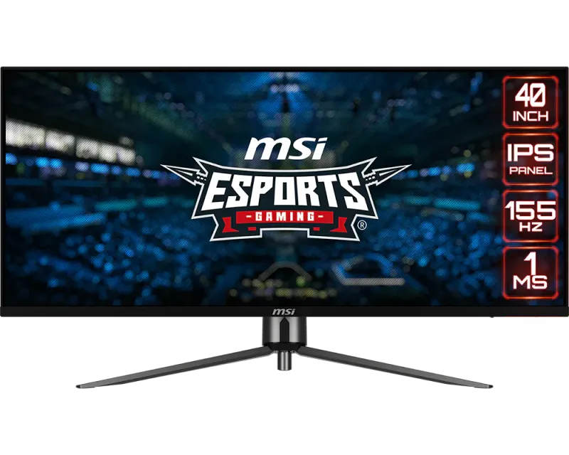 MSI MAG 401QR 40″ 3440x1440 155Hz IPS Gaming Monitor - 1